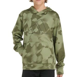 NWT Adidas Big Boys AOP Camo Hoodie